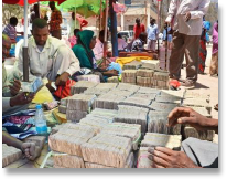 Image of a Money Market in Somalia